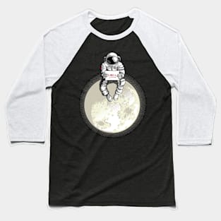 Astronaut In Moon Missing You Baseball T-Shirt